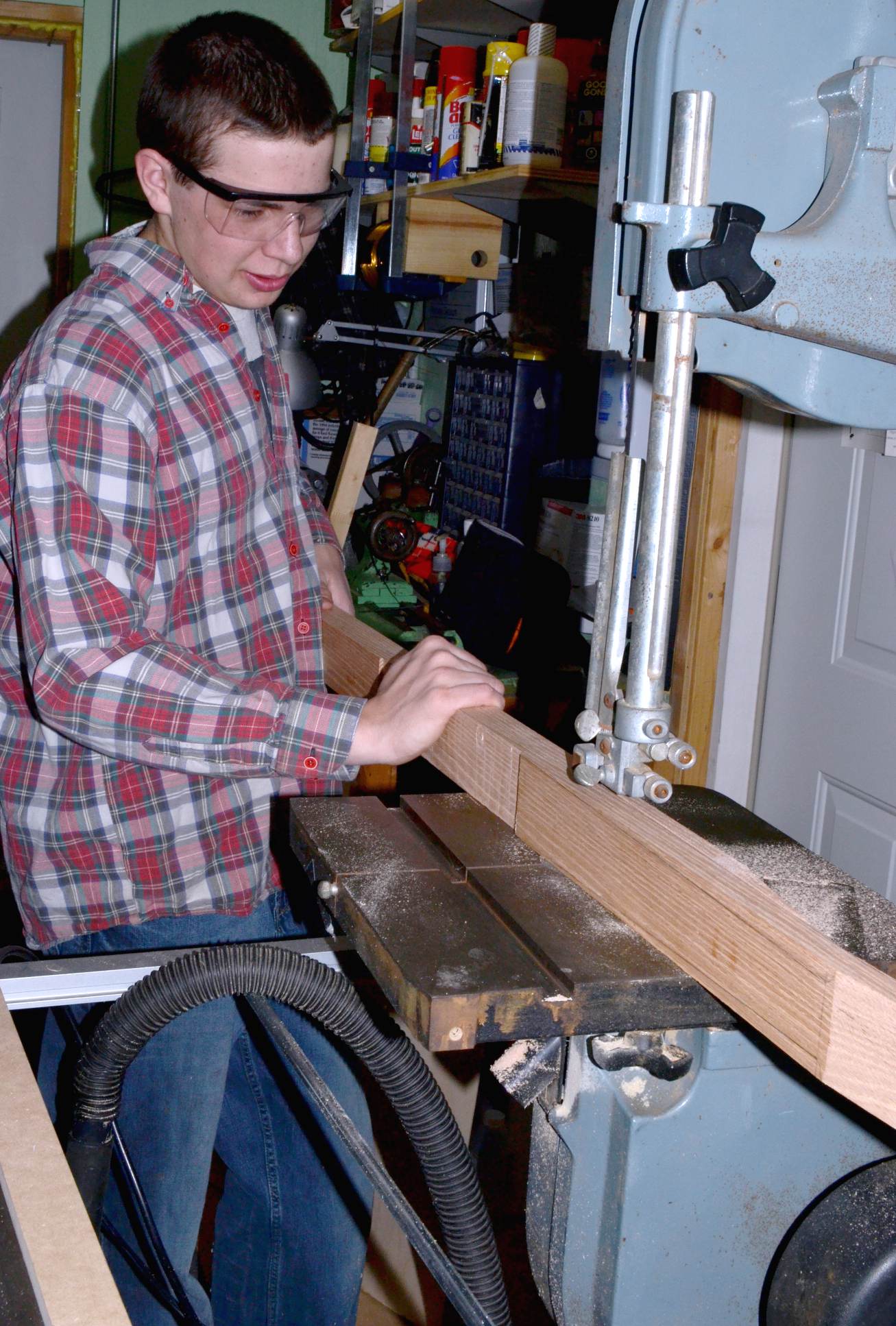 facilities-shop bandsaw - Warkwyn